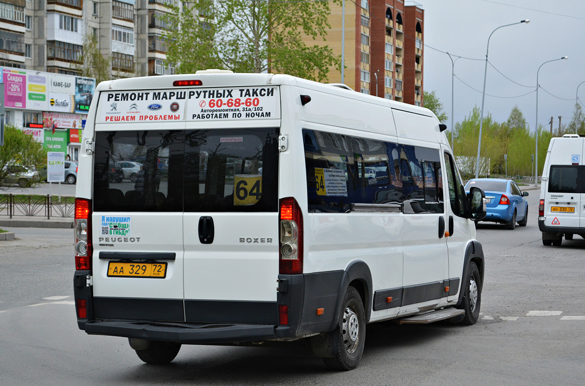 Тюменская область, Нижегородец-2227SK (Peugeot Boxer) № АА 329 72