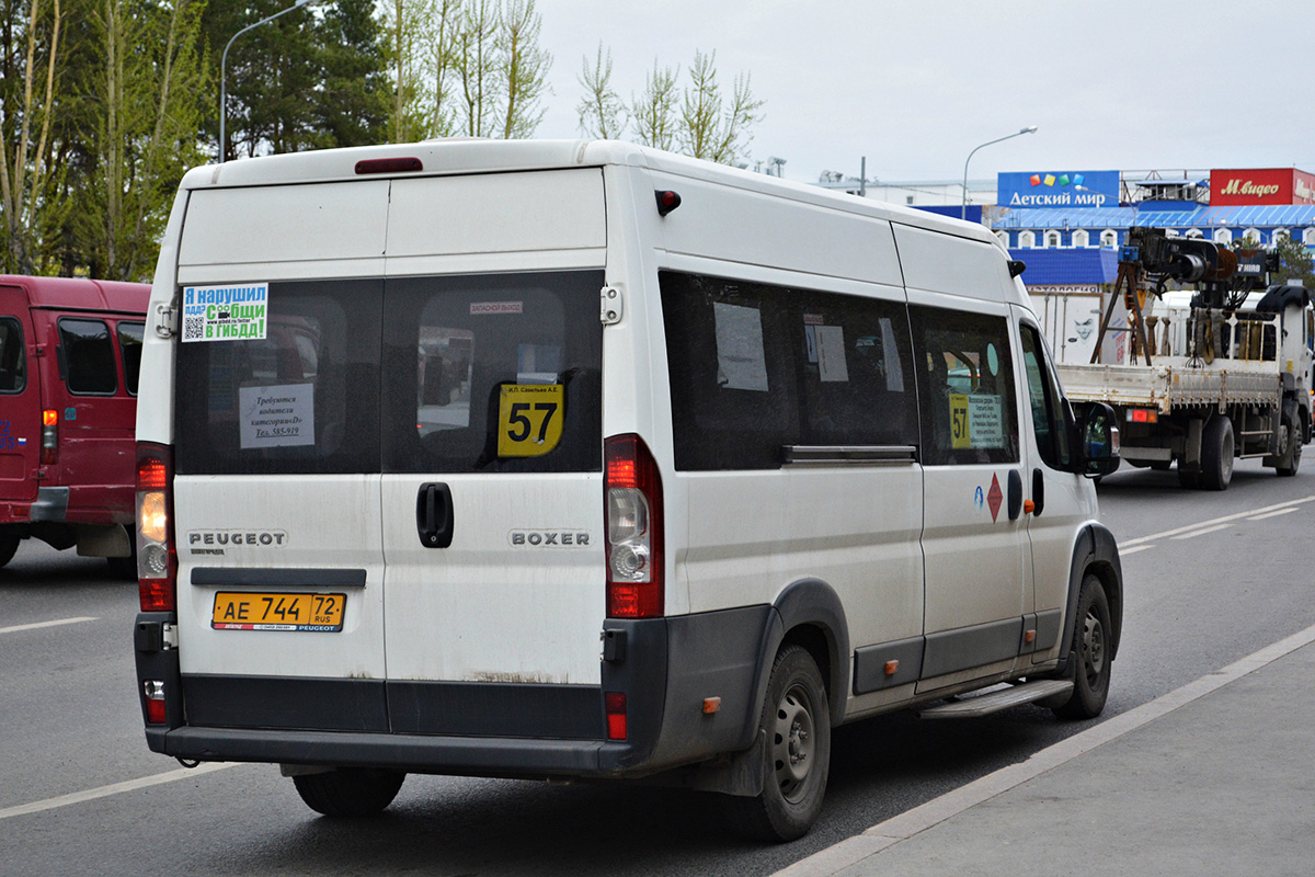 Тюменская область, Нижегородец-2227SK (Peugeot Boxer) № АЕ 744 72