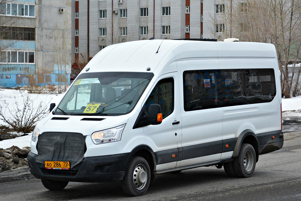 Тюменская область, Ford Transit FBD [RUS] (Z6F.ESG.) № АО 286 72