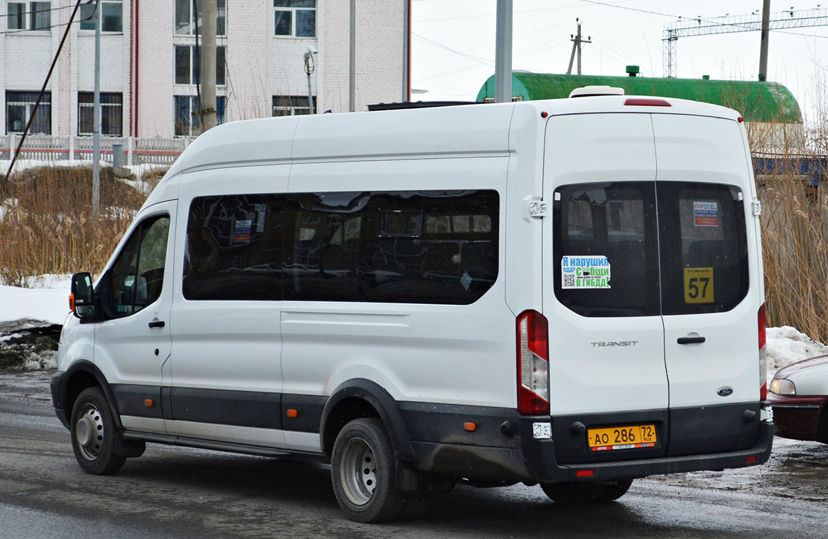 Тюменская область, Ford Transit FBD [RUS] (Z6F.ESG.) № АО 286 72