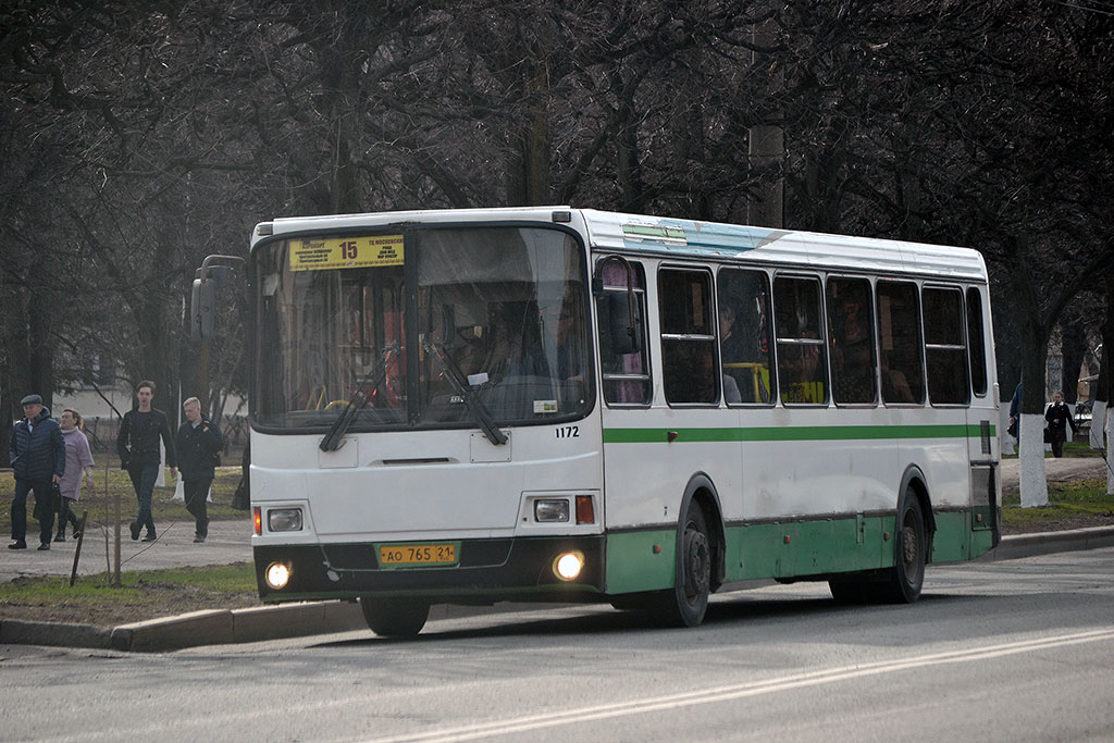 Чувашия, ЛиАЗ-5256.53 № 1172