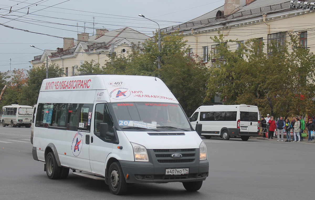 Chelyabinsk region, Nizhegorodets-222702 (Ford Transit) Nr. 407