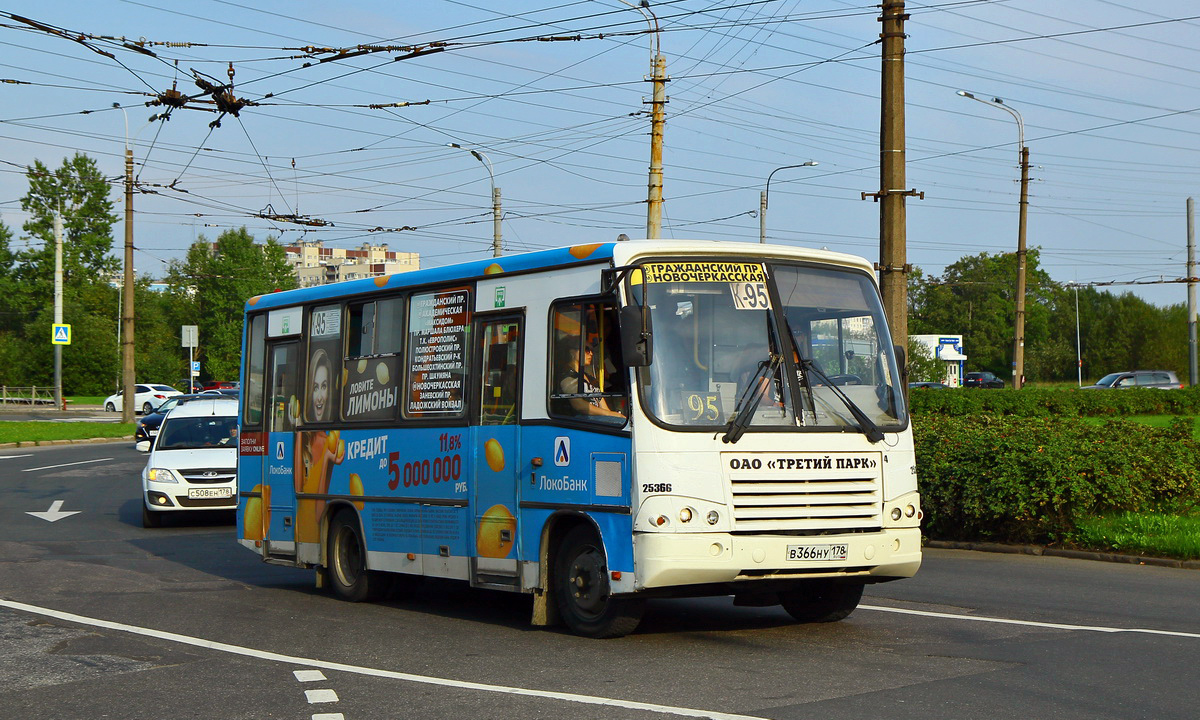 Санкт-Петербург, ПАЗ-320402-05 № В 366 НУ 178