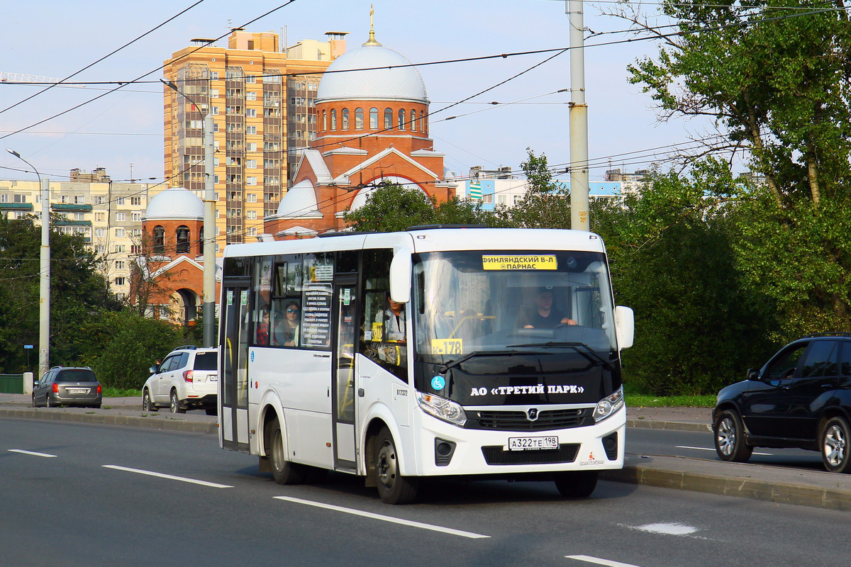 Санкт-Петербург, ПАЗ-320435-04 "Vector Next" № А 322 ТЕ 198