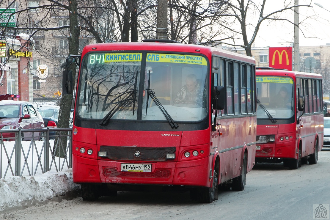 Ленинградская область, ПАЗ-320412-04 "Вектор" № А 846 МУ 198