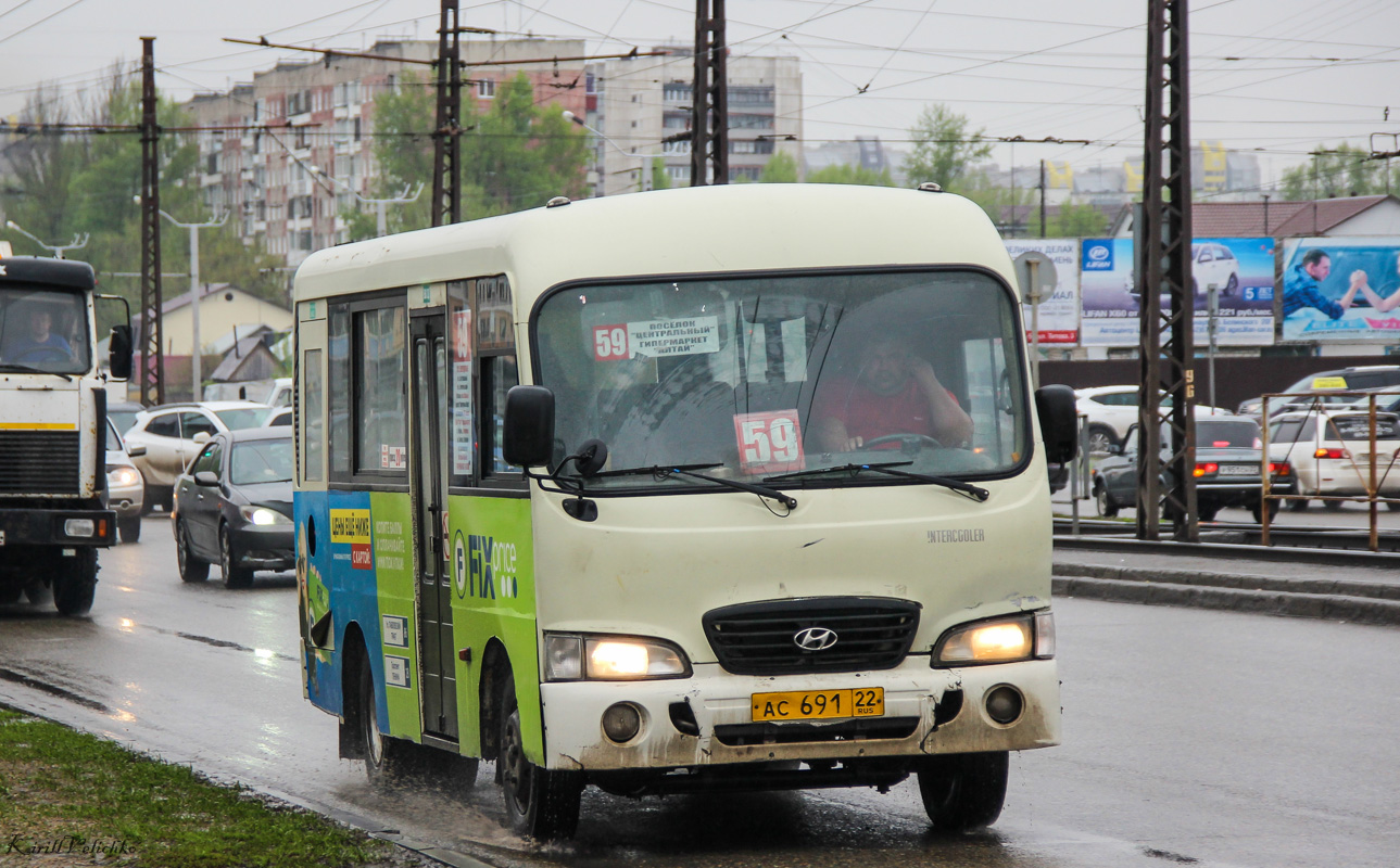 Алтайский край, Hyundai County SWB (РЗГА) № АС 691 22