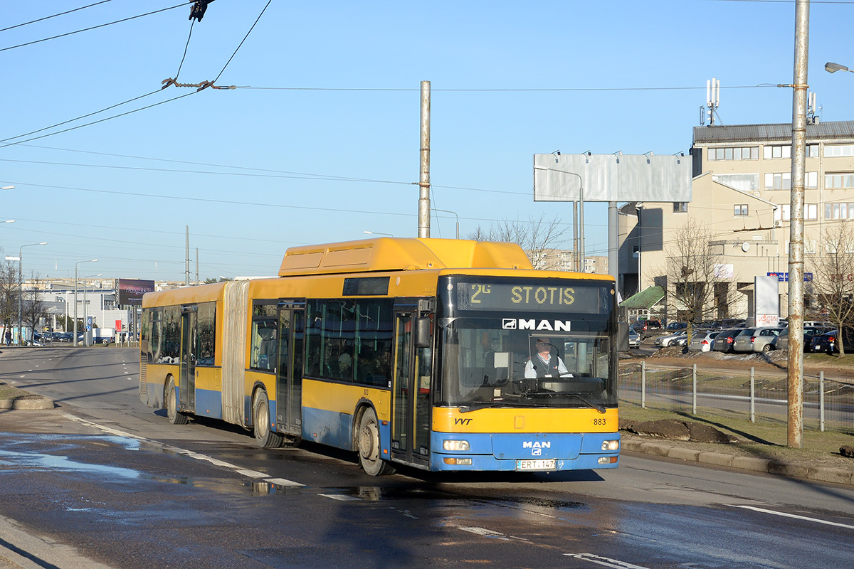 Литва, MAN A23 NG313 CNG № 883