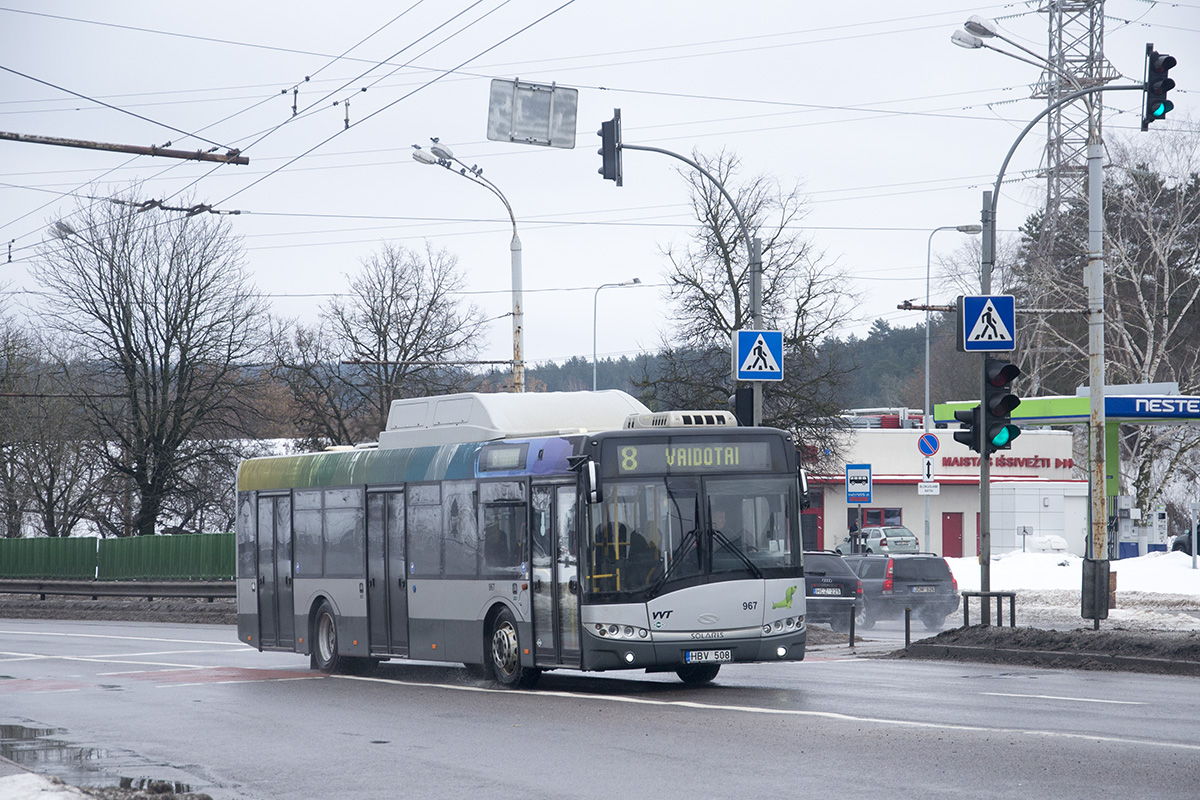 Литва, Solaris Urbino III 12 CNG № 967