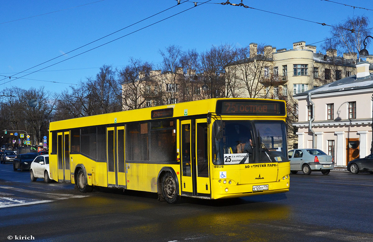 Санкт-Петербург, МАЗ-103.468 № В 120 НУ 178