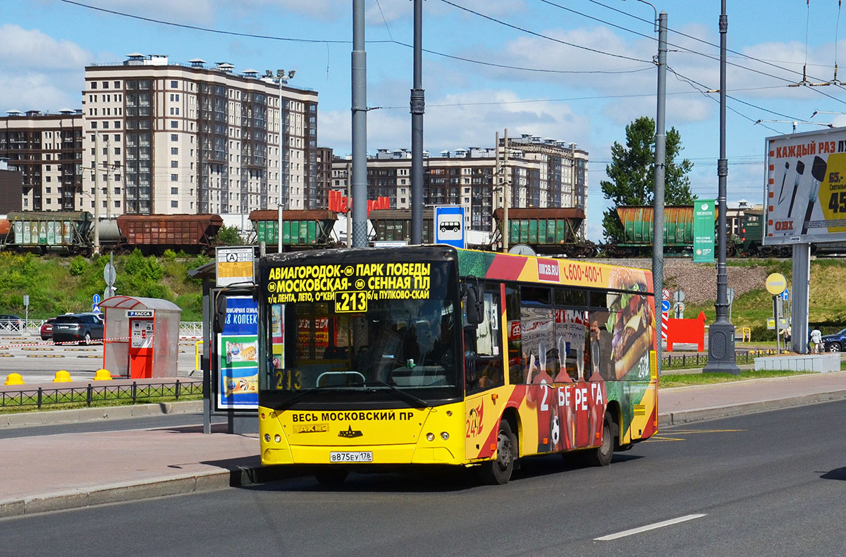 Санкт-Петербург, МАЗ-206.067 № В 875 ЕУ 178