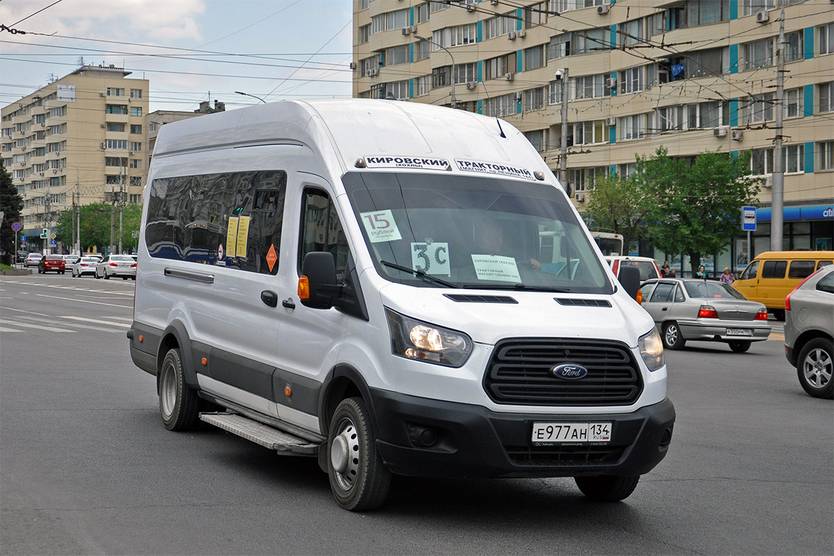 Волгоградская область, Ford Transit FBD [RUS] (Z6F.ESG.) № Е 977 АН 134