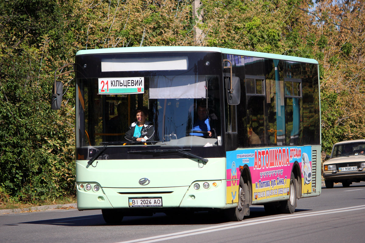Полтавская область, ZAZ A10C30 № BI 2026 AO