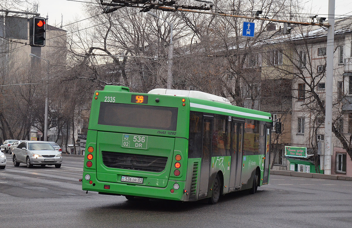 Almaty, LiAZ-4292.60 (1-2-1) # 2335