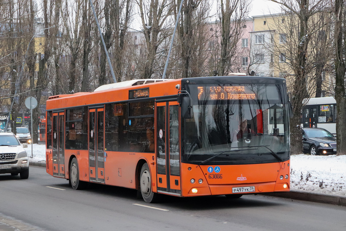 Калининградская область, МАЗ-203.085 № 63086