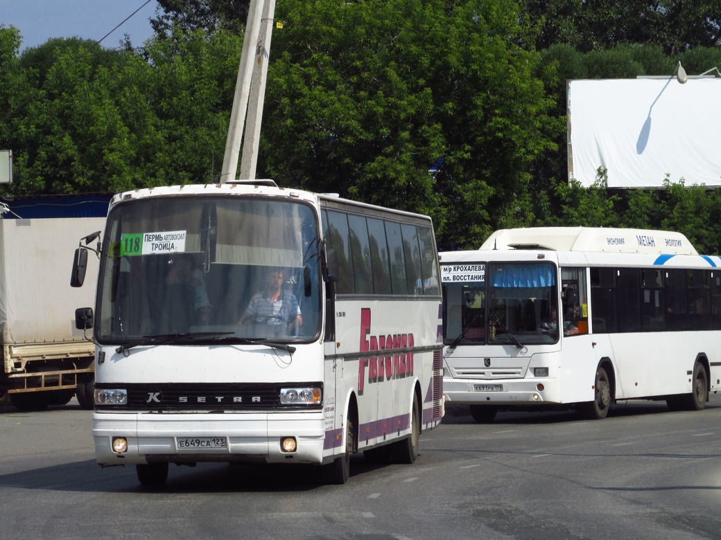 Perm region, Setra S215HD Nr. Е 649 СА 123