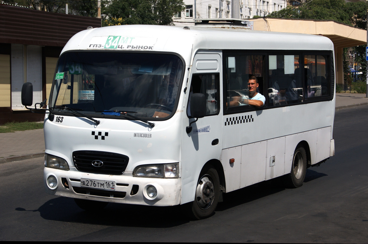 Ростовская область, Hyundai County SWB C08 (ТагАЗ) № 163