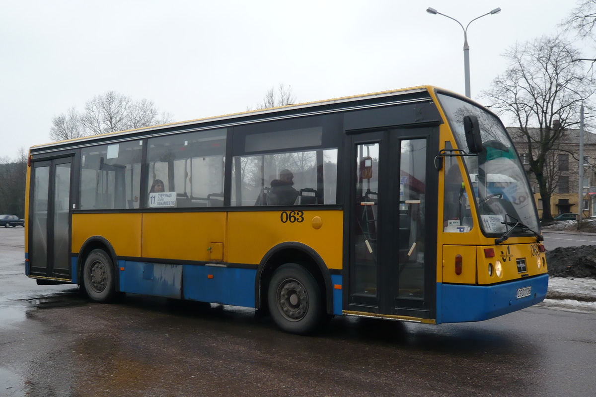 Литва, Van Hool A508 № 063