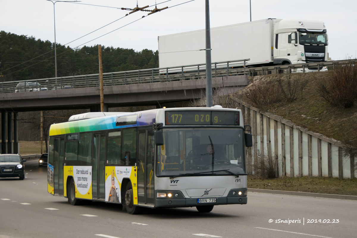 Литва, Volvo 7700 № 791