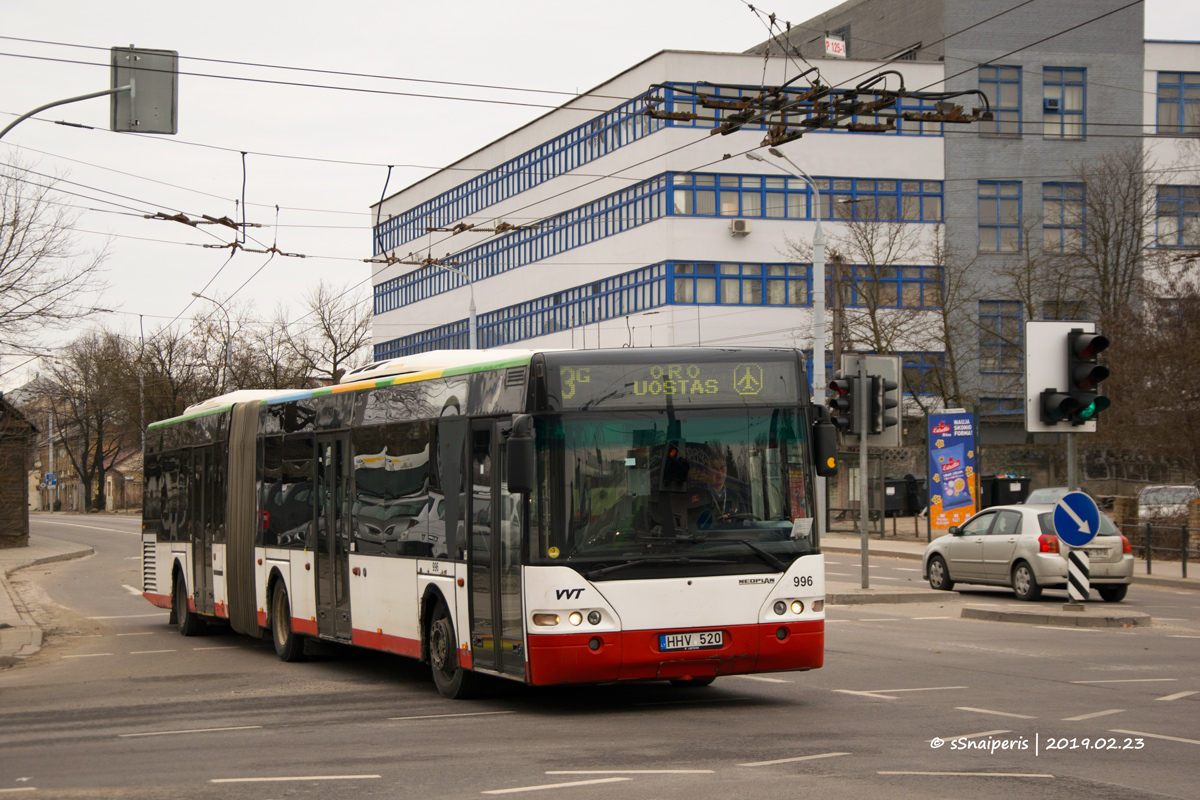 Литва, Neoplan N4421/3 Centroliner № 996