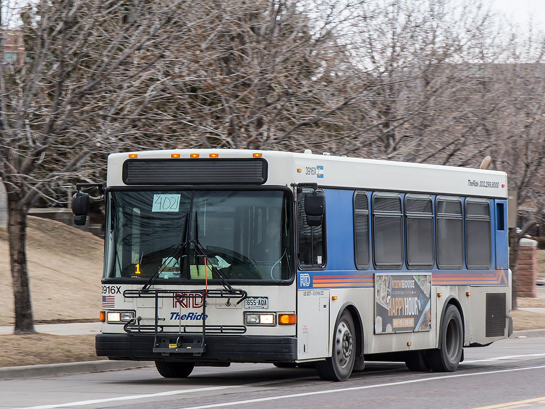 США, Gillig Low Floor 29' № 3916X