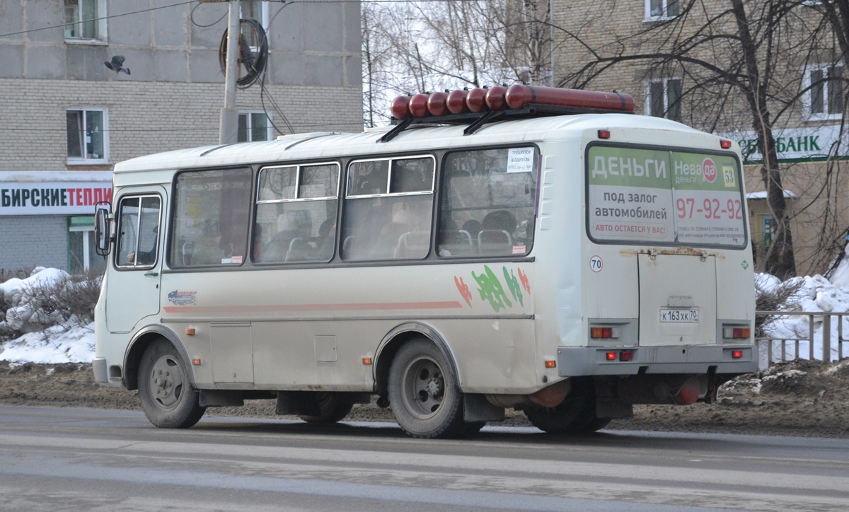 Томская область, ПАЗ-32054 № К 163 ХК 70