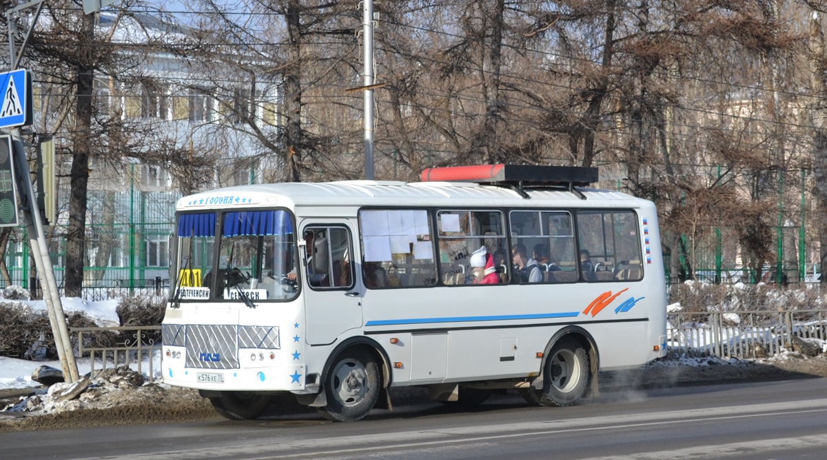 Томская область, ПАЗ-32054 № К 576 ХЕ 70