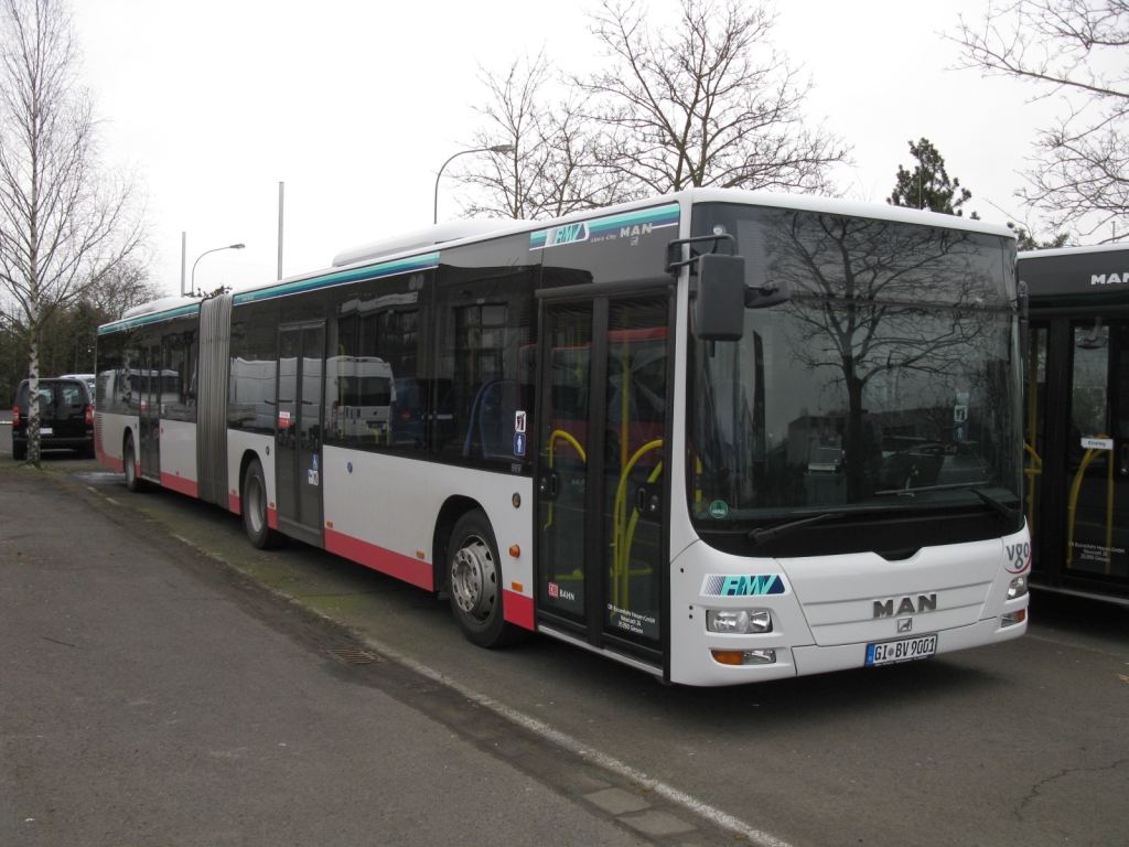 Гессен, MAN A23 Lion's City G NG363 № GI-BV 9001