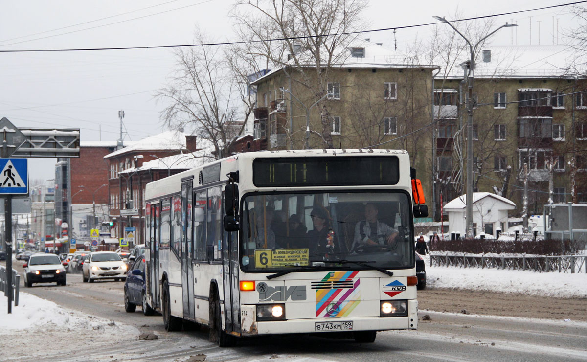 Пермский край, Mercedes-Benz O405N2 № В 743 КМ 159