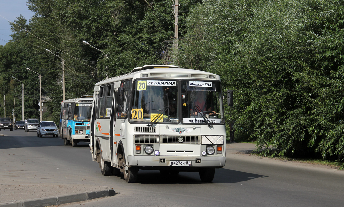 Томская область, ПАЗ-32054 № В 427 СН 154