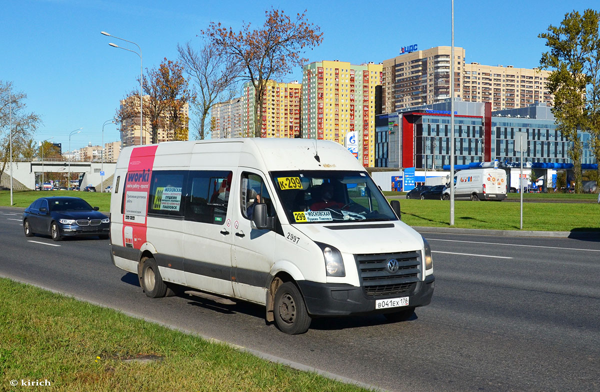 Санкт-Петербург, БТД-2219 (Volkswagen Crafter) № 2997