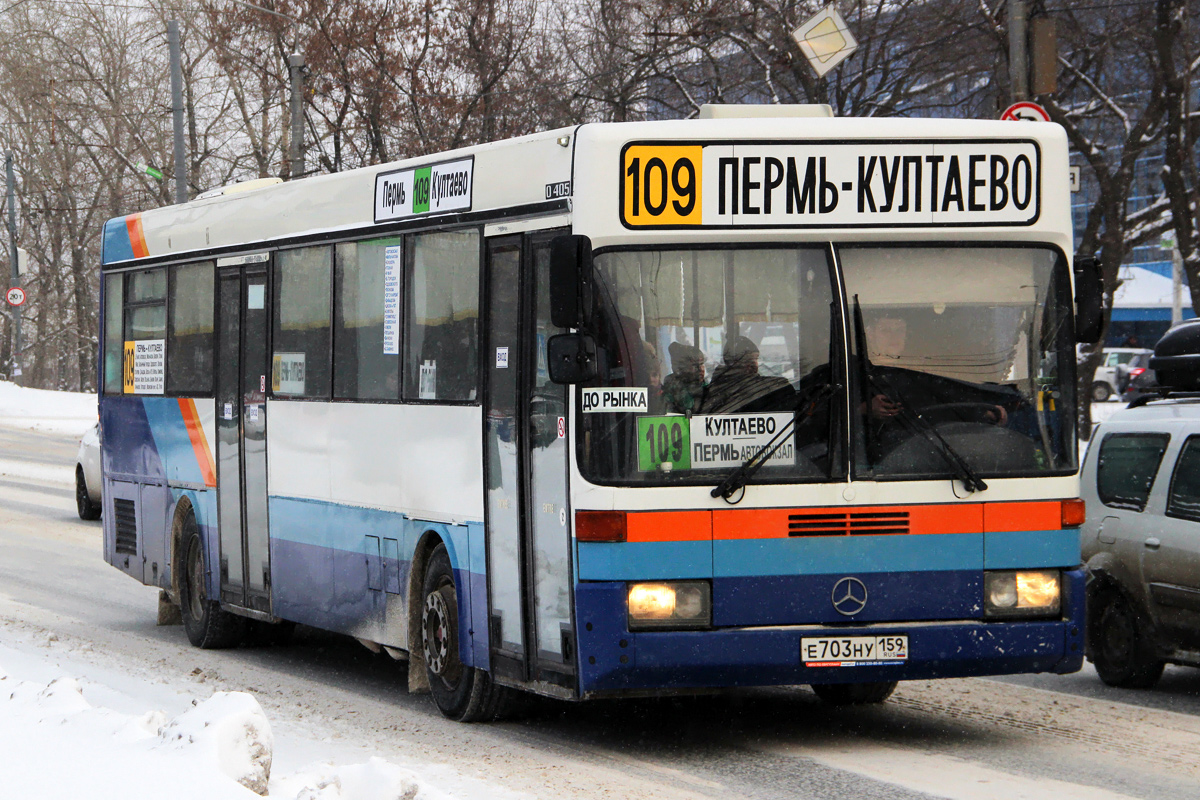 Пермский край, Mercedes-Benz O405 № Е 703 НУ 159