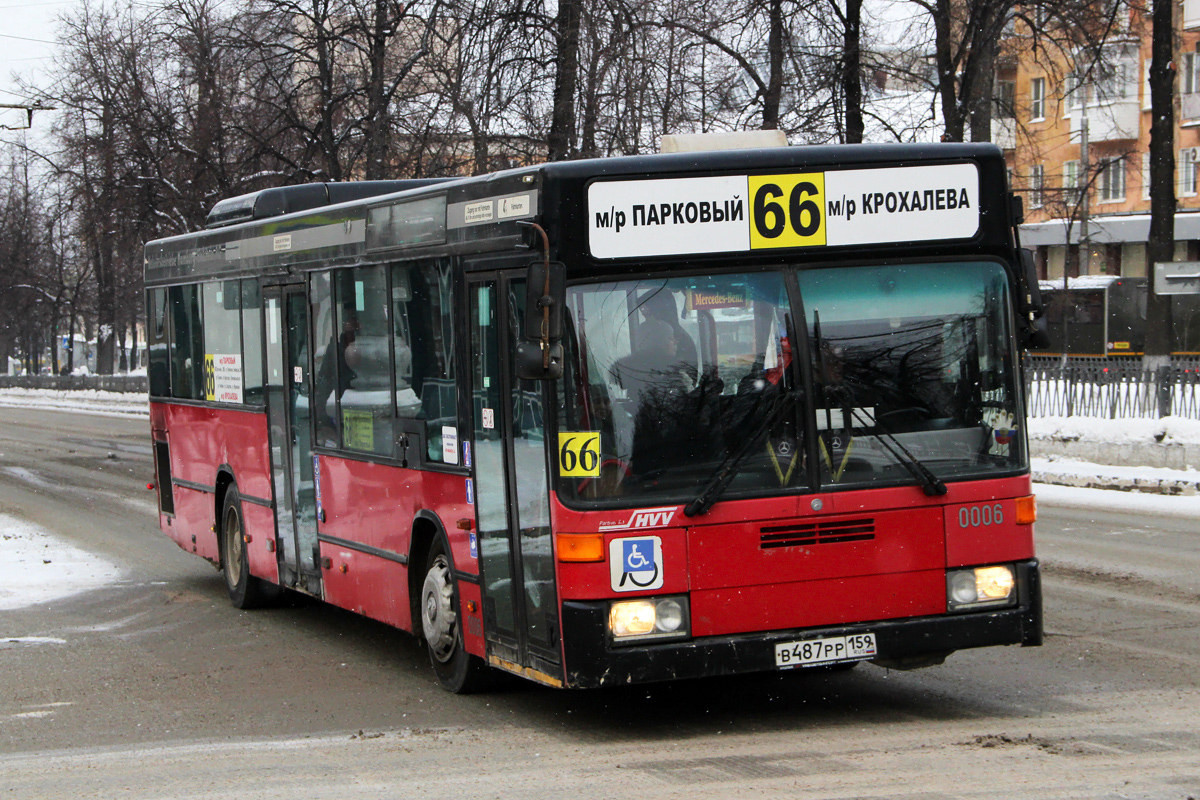 Пермский край, Mercedes-Benz O405N2 № В 487 РР 159