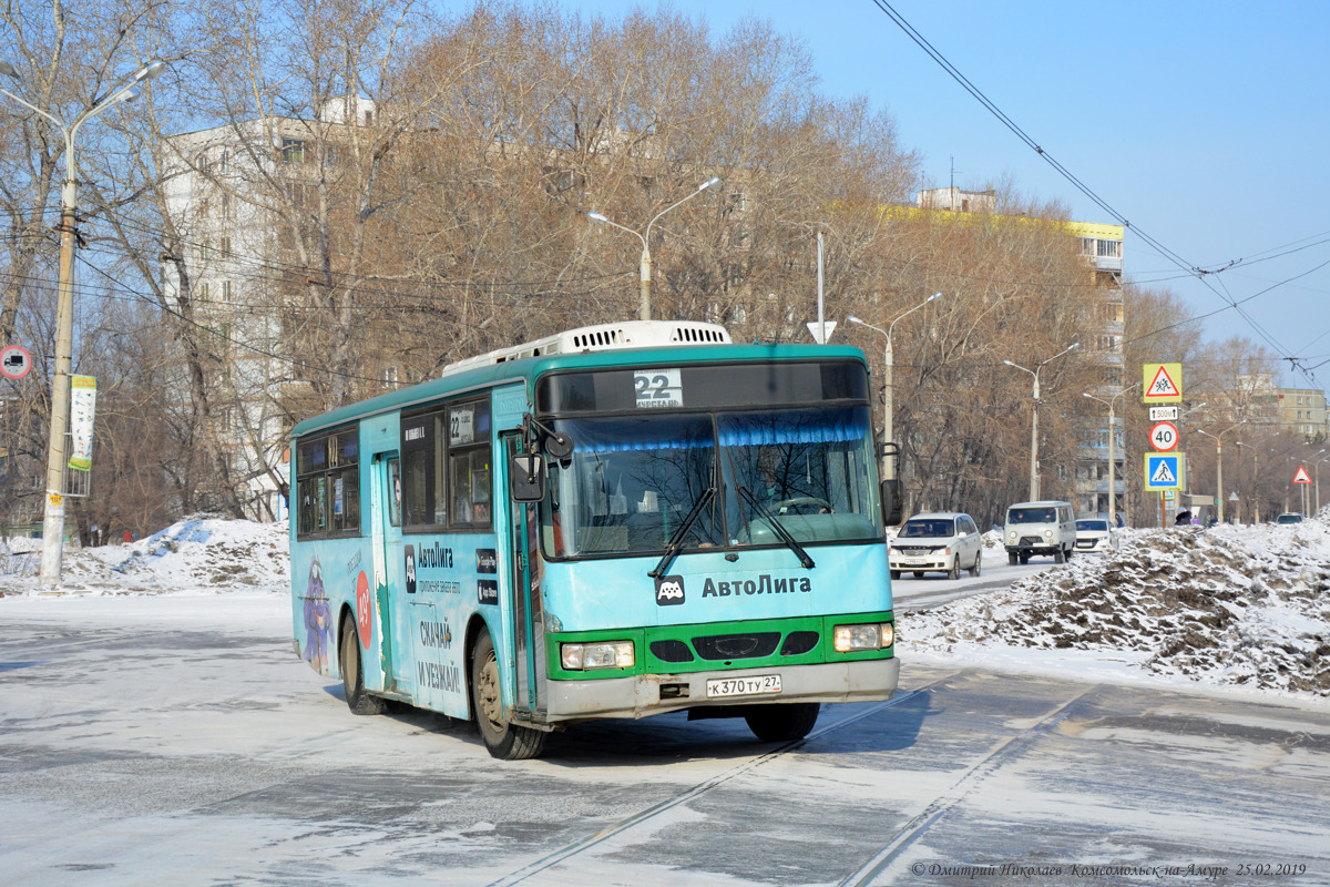 Хабаровский край, Daewoo BS106 (все) № К 370 ТУ 27