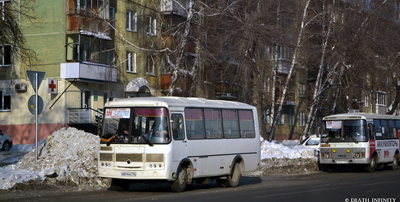 Новосибирская область, ПАЗ-32054 № М 844 МА 154