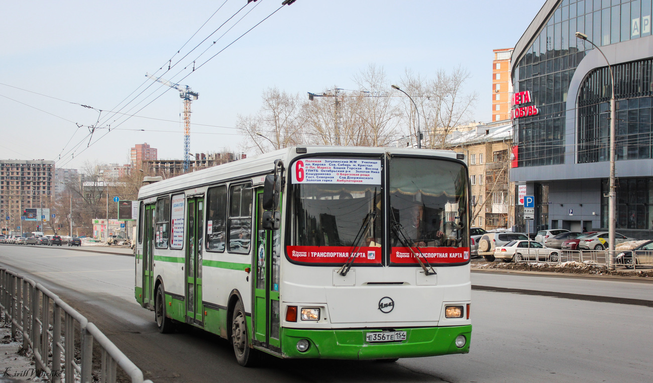 Новосибирская область, ЛиАЗ-5256.45 № Е 356 ТЕ 154