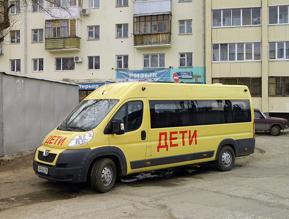 Башкортостан, Алабуга-2223 (Peugeot Boxer) № О 047 ВЕ 102