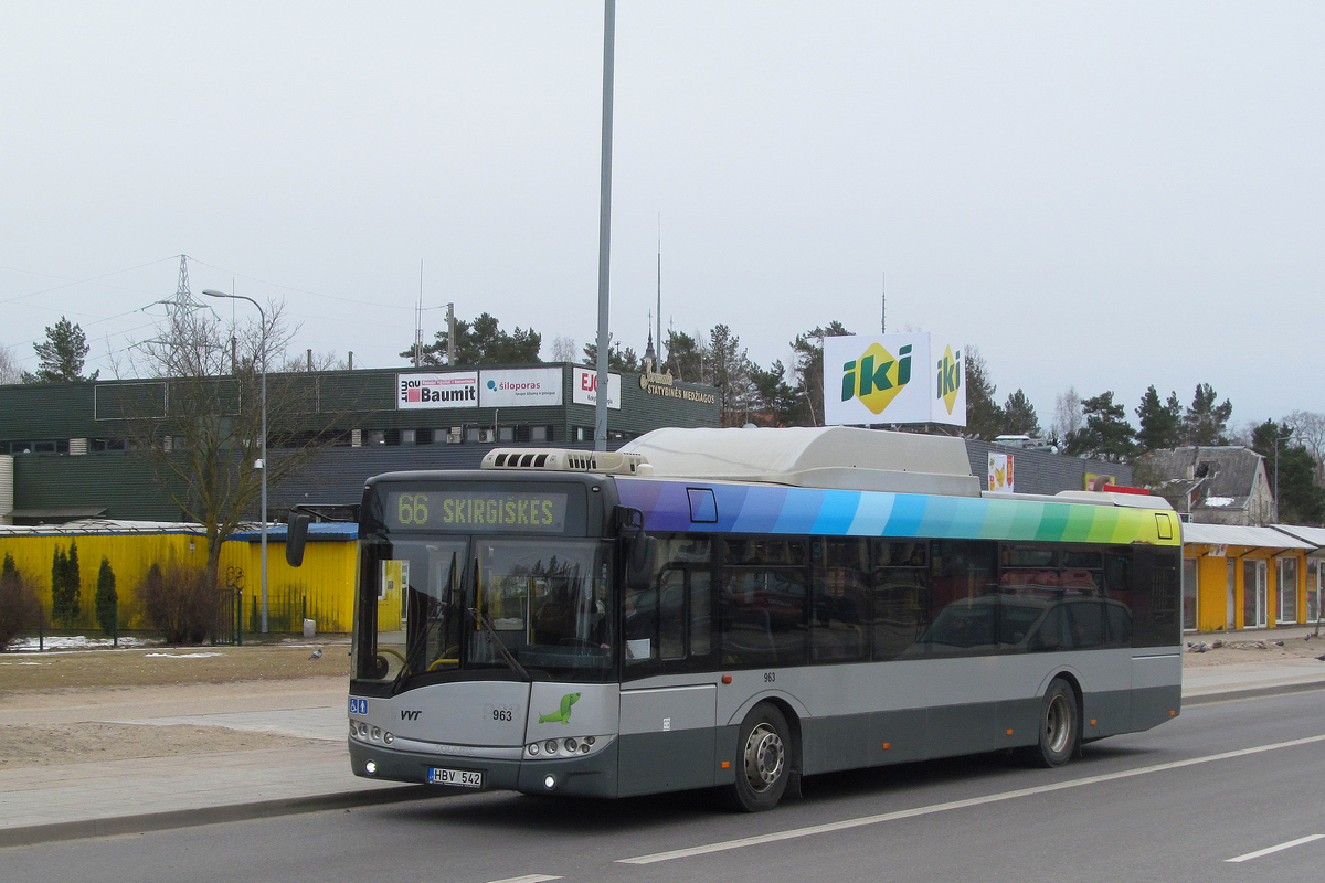 Литва, Solaris Urbino III 12 CNG № 963