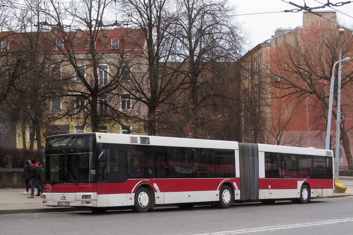 Литва, MAN A23 NG313 № 4012