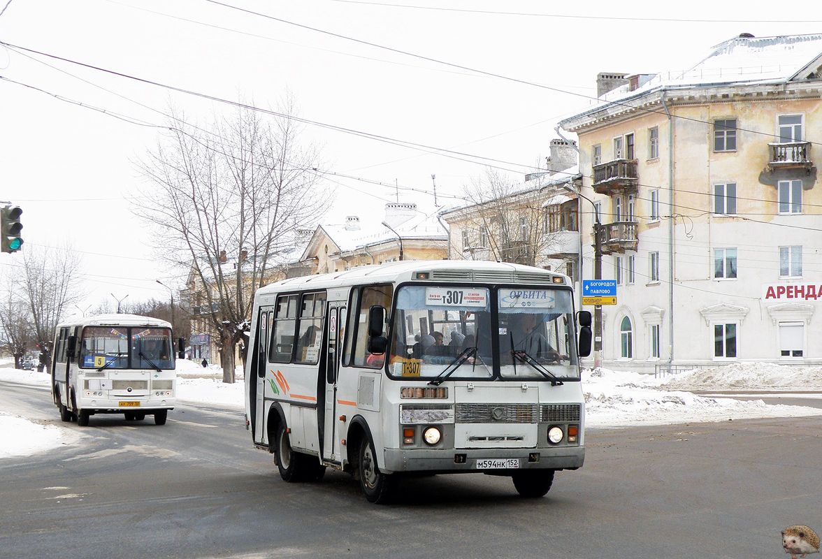 Нижегородская область, ПАЗ-32054 № М 594 НК 152