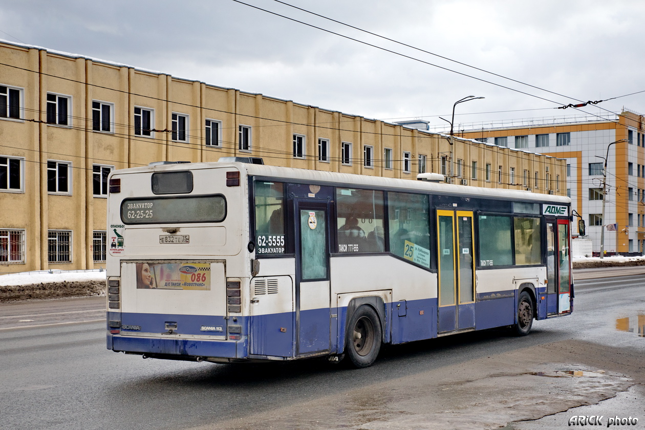 Владимирская область, Scania CN113CLL MaxCi № Е 832 ТЕ 35