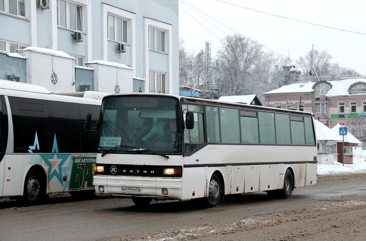 Vladimir region, Setra S215UL Nr. В 479 РМ 33