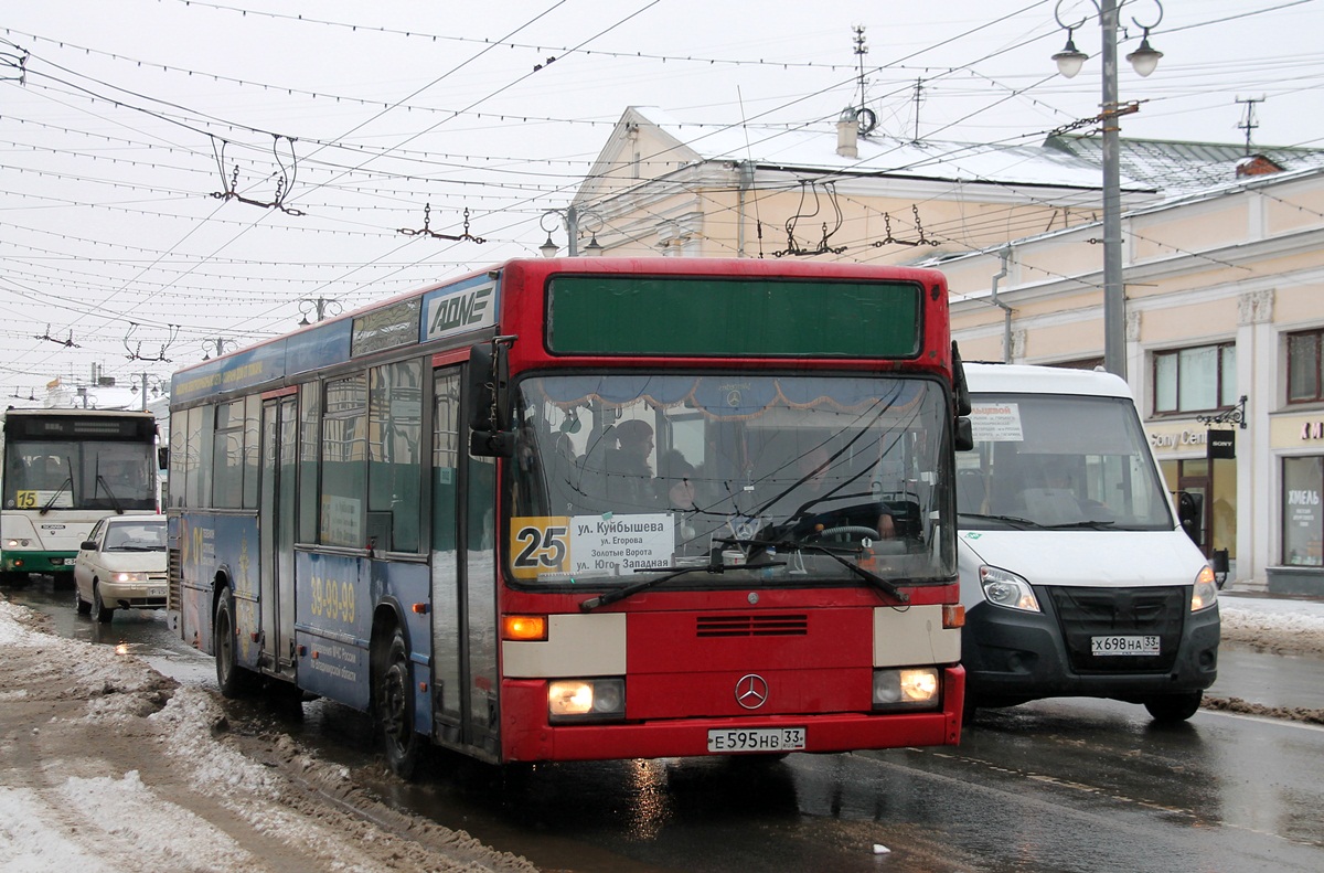 Владимирская область, Mercedes-Benz O405N2 № Е 595 НВ 33