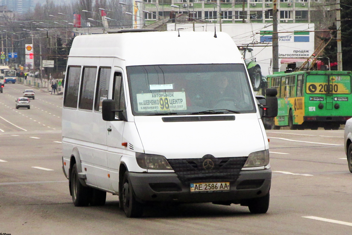 Днепропетровская область, Mercedes-Benz Sprinter W904 416CDI № AE 2586 AA