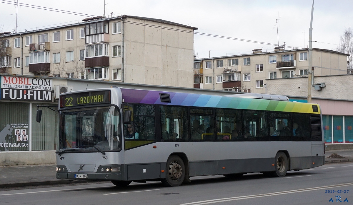 Литва, Volvo 7700 № 759