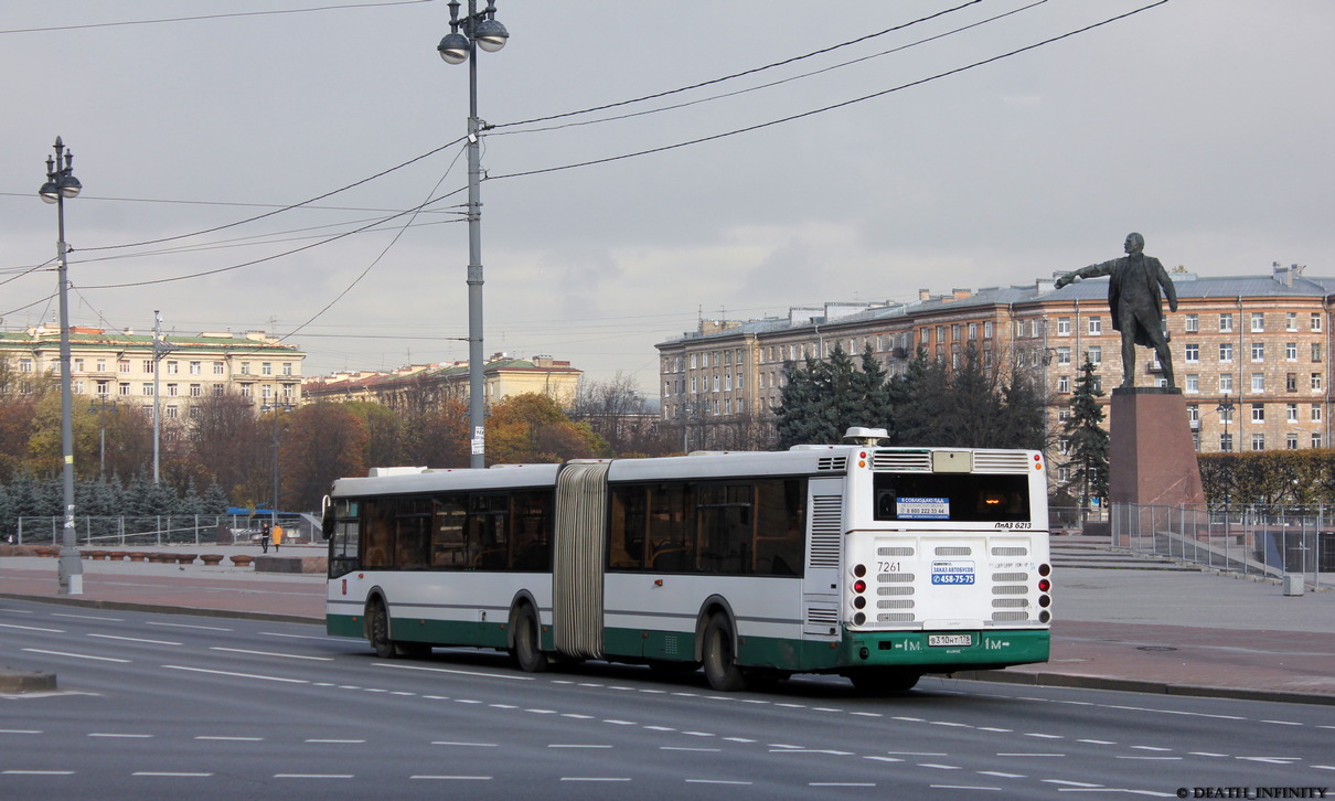 Санкт-Петербург, ЛиАЗ-6213.20 № 7261