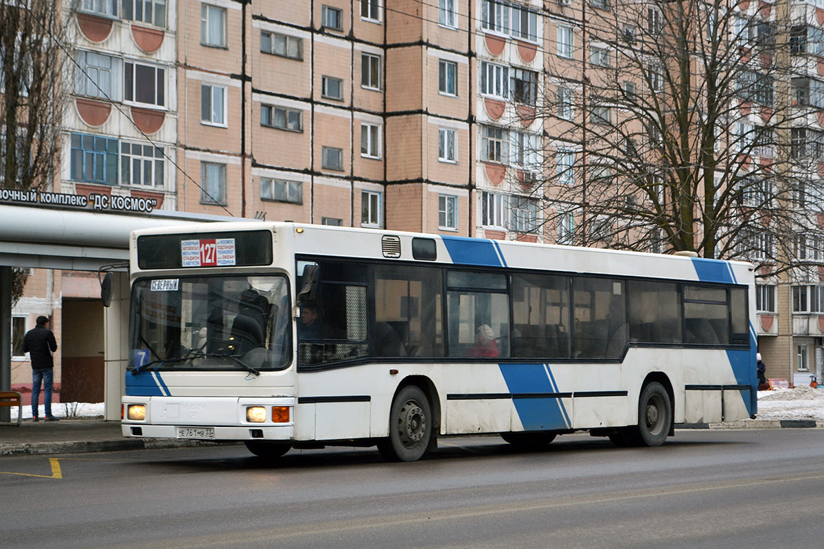 Белгородская область, MAN A10 NL202 № Е 761 МВ 33