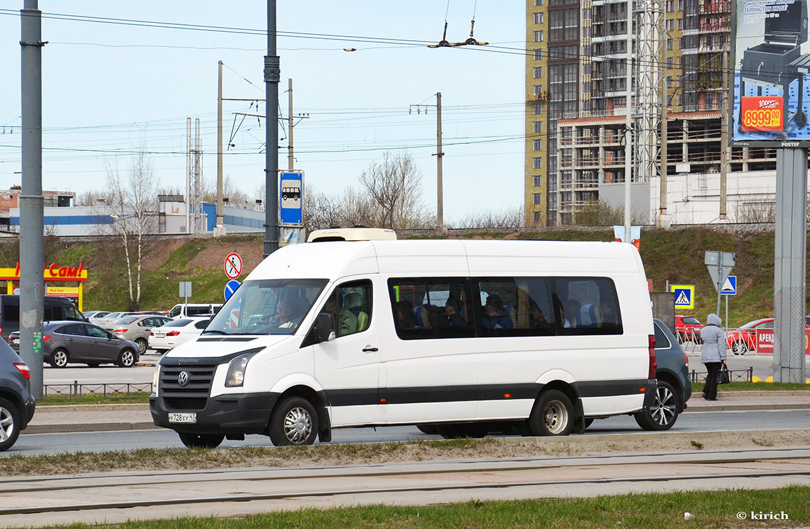 Saint Petersburg, Volkswagen Crafter № У 728 ХУ 47