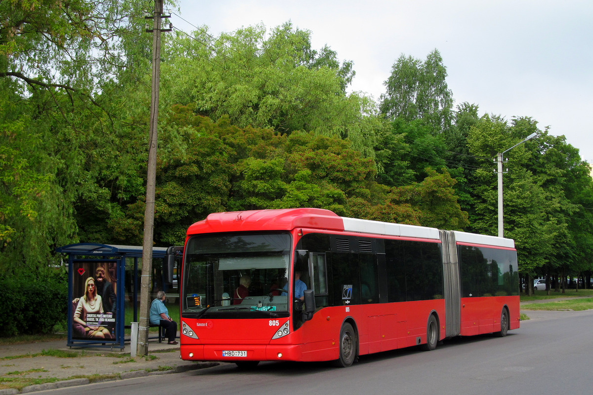 Литва, Van Hool New AG300 № 805