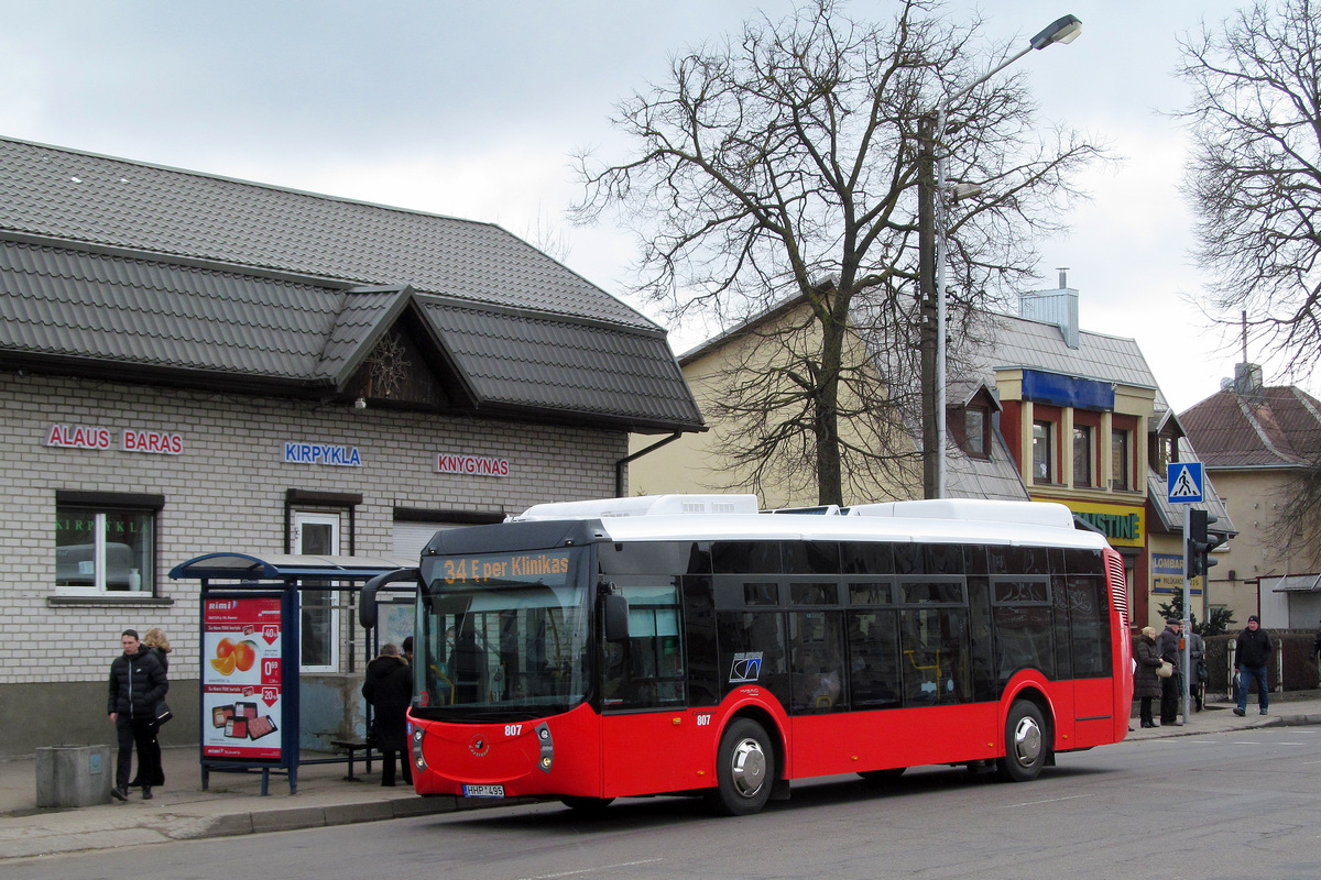 Литва, Castrosua Tempus Hybrid 11.3 № 807