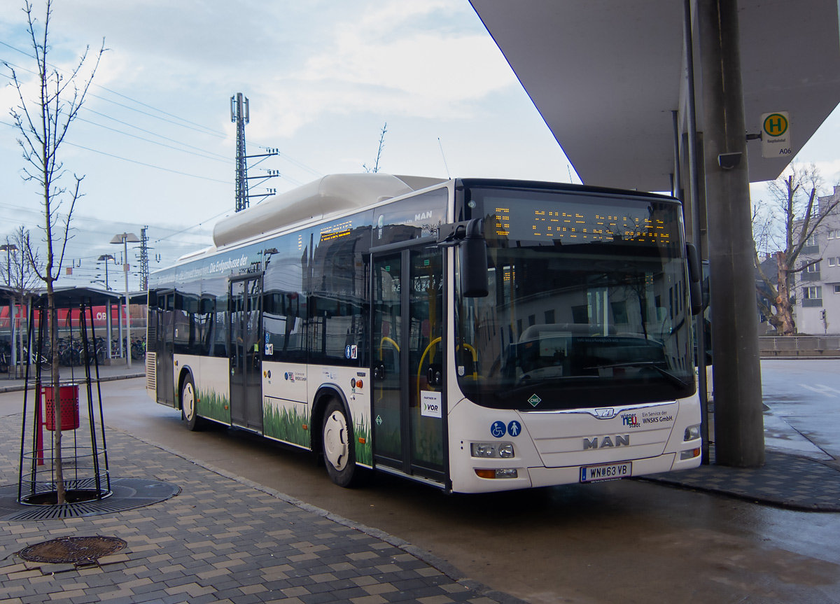 Австрия, MAN A21 Lion's City NL313 CNG № WN 63 VB